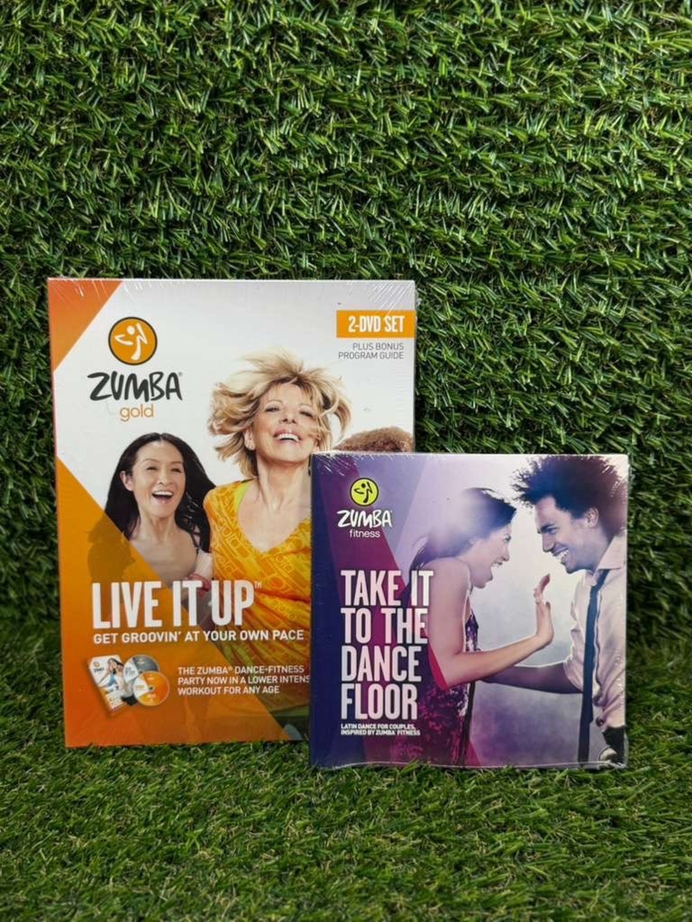 Zumba Fitness DVD Set - Orange & Purple Covers